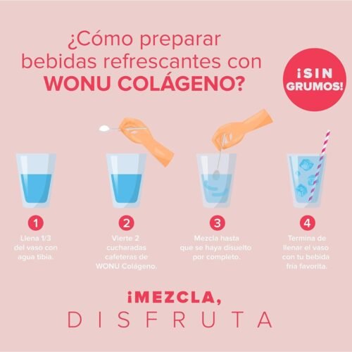 Colageno Hidrolizado Wonu Fresa 600g