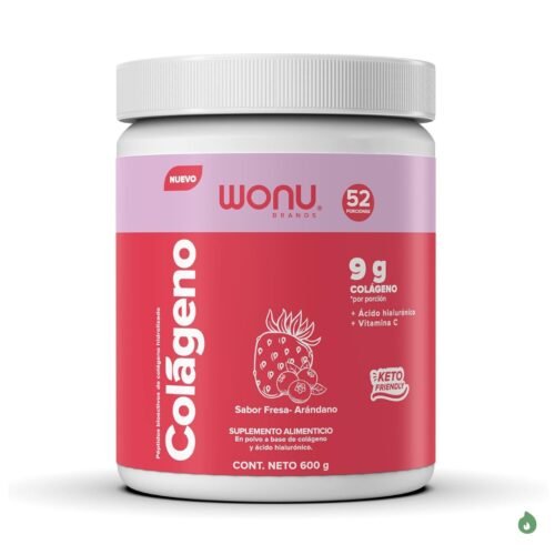 Colageno de Belinda Wonu Fresa arandano 600g