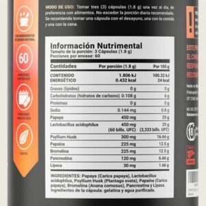 Enzym blend ingredientes