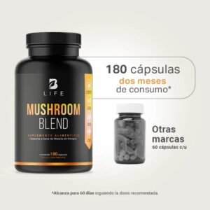 Mushroom Blend B life 180 capsulas