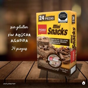 Barras de amaranto chocolate Mini snack picard sin azucar