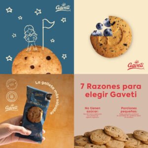 Galletas Gaveti con Blueberry y Chía