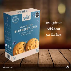 Galletas Gaveti con Blueberry y Chía