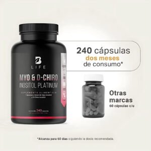 Myo y D-Chiro Inositol 240 capsulas