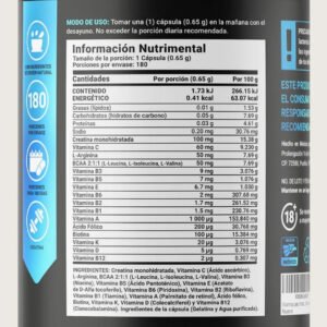 mens blend blife ingredientes