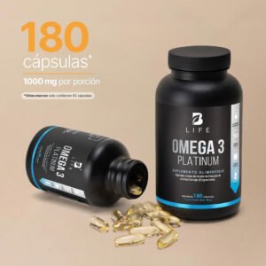Omega 3 Platinum B life 180 capsulas