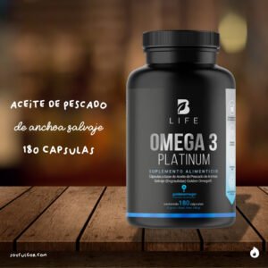 Omega 3 Platinum B life 180 capsulas