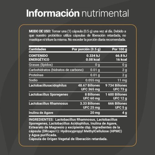 probioticos b life información