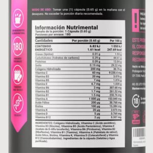 womens blend b life ingredientes